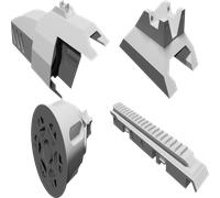 Kit Upgrade per Zuru X-Shot Griefer Blaster - Cilindro Mirini Slitta Picatinny