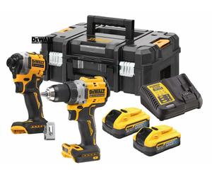 KIT UTENSILI BRUSHLESS DEWALT 18V DCK2051H2T