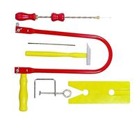 Kit utensili da traforo in blister con 12 lame di ricambio