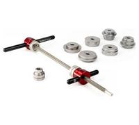 Kit utensili per pressatura ed estrazione cuscinetti per serie sterzo enduro bearings linear press bearing