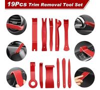 Kit utensili per rimozione pannello porta cruscotto radio auto clip plastica interni riparazione smontaggio installazione set manuale pratico e resistente