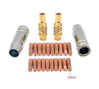 Kit utensili per saldatura MB15 MIG ad alte prestazioni con punte di contatto e