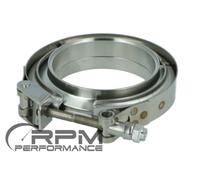 Kit V-band 3" 76mm universale inox marmitta vband