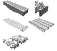 Kit Vagone Gondola Scala O per Lionel NYC 6462A Treno Modellismo Stampato