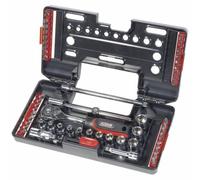 KIT Valigetta Cofanetto chiavi a bussola 87 pezzi ribimex ribitech cromo vanadio