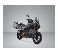 SW-Motech TRAX ADV sistema val. in alluminio 45/45, S1000XR 19- ARG. argento