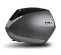 KIT VALIGIE LATERALI BAULETTI MOTO SHAD SH36 SH 36 CON COVER NERO