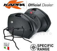 KIT VALIGIE LATERALI KAPPA K33 + TELAIO YAMAHA TDM 900 2002 2003 2004 2005 2006