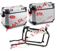 KIT VALIGIE TREKKER OUTBACK ALLUMINIO OBK37 + OBK48 BMW R1200 GS 13-17 PL5108CAM