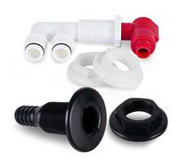 Kit Valvola Aeratore Pompa Grado Marino per Vasche Pesci Vivi e per Baitwells