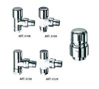 KIT VALVOLA DETENTORE TESTA TERMOSTATICA RADIATORE DESIGN LADYFAR TOP FAR