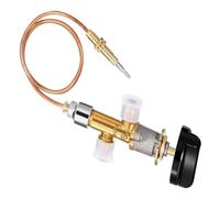Kit valvola di controllo del riscaldatore a gas, termocoppia for camino GPL, ricambio for a gas a bassa pressione 5/8-18UNF
