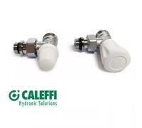 KIT VALVOLA E DETENTORE A SQUADRA 3/8" CALEFFI (10781)