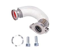Kit valvola EGR XTEVU, tubo del tubo di radiatore, compatibile con Signum di Vectra ASTRA H ZAFIRA B, Gruppo di ricircolo dei gas di scarico, set di tubo di sostituzione 55202704