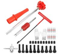 Kit Valvola Pneumatico Rimozione per anima Kit Valvola Pneumatico(36 Red) | per acciaio , non si deforma, nel per tempo, per ideale per uso frequente
