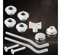 Kit Valvola Termostatica Rame 1/2" 3/4" per Radiatori Bimetallici con Sfiato e Chiave - Installazione Completa Fissaggio per tubi(G1/2)