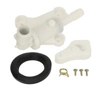 Kit valvole per l'acqua del WC per 34100 Gruppo valvola per l'acqua di Ricambio in Gomma ABS Resistente di Alta qualità con Anello di Tenuta e Viti di serraggio per WC Aqua Magic