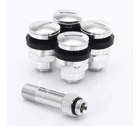 Kit Valvole Piatte in Alluminio Japan Racing - Colore Grigi Modello JR-V1 - JR