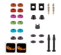 Kit Valvole Tubeless Orange Seal Versa 32Mm Coppia Colori Assortiti