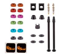 Kit Valvole Tubeless Orange Seal Versa 80Mm Coppia Colori Assortiti