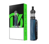 Kit Vap|"oresso GTX One Pro Batteria integrata da 3000 mAh Compatibile con bobina GTX 0,6/1,2 ohm [5-40 W] Compatibile con serbatoio X da 3 ml per MTL/RDL No Nicotine
