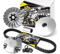 Kit variatore Area1 con cinghia trapezoidale per scooter con motore 50cc 2T. Compatibile con Aerox Neos Jog Nitro Ovetto Mach Booster, fino a 2000