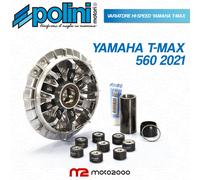 KIT VARIATORE RACING POLINI + RULLI 12 14 gr g YAMAHA TMAX T-MAX 530 DX SX 560
