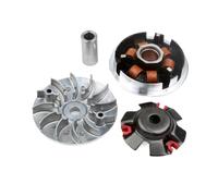 Kit variatore scooter con rullo da corsa 12g 18x14 mm e mezza puleggia a trazione fissa compatibile con modelli da 125 cc 150cc 4t come il violino 2 jet 4 orbit 1 sinfonia