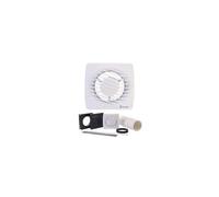 Kit Ventilatore Da Bagno Xpelair DX100T, 4", Con Timer