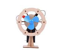 Kit Ventilatore Elettrico DIY in Legno, Progetto Scientifico | Assemblaggio Manuale Stimola Immaginazione, Esperimenti di Fisica, Tecnologia Educativa, Giocattolo Creativo