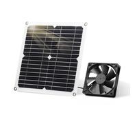Kit Ventilatore Pannello Solare 12 W Resistente Alle Intemperie Con Ventola DC