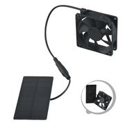 Kit Ventilatore Pannello Solare Portatile Beat the Heat in Style 10W 5V IP65 Imp