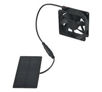 Kit Ventilatore Pannello Solare Portatile Beat the Heat in Style 10W 5V IP65 Imp [EEK: A]
