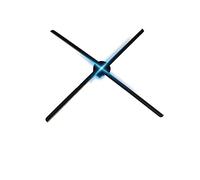 Kit ventola ologramma 3D, 638leds WiFi 5D 5D 3D Proiettore olografico Light Hologram Player GUIDATO Visualizza la luce della ventola della ventola APP. Logo di controllo per negozi, negozi, vacanze