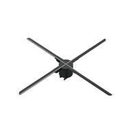 Kit ventola ologramma 3D, Holographic 3D Projection MACCHINA PUBBLICITÀ 56 cm Globating Naked Eye Strument Aerial Imaging Imaging LED dispositivo stereo telefono cellulare wifi per negozi, negozi, vac
