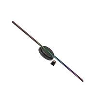 Kit ventola ologramma 3D, Ologramma proiettore Fan Wifi 3D olografico pubblicità Display LED segno immagini olografiche della lampada: Assistenza giocatori e Video per negozi, negozi, vacanze(Bright V