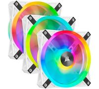 Kit ventola tripla Corsair iCUE QL120 RGB PWM bianco con nucleo Lightning Node da 120 mm