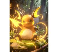Kit vernice diamante Pokémon Pikachu 5D fai da te decorazione regalo