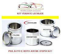 KIT VERNICE LECHLER 1L PASTELLO INDUSTRIALE 500 ML INDURITORE 500ML DILUENTE