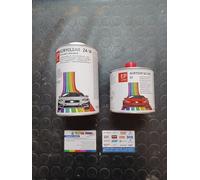 KIT VERNICE LUCIDO TRASPARENTE AUTO MOTO HS ANTIGRAFFIO ZA10 - EP VERNICI -