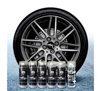 Kit vernice removibile spray wrapping Full Dip 4 cerchi Antracite candy lucido
