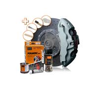 Kit Verniciatura Pinze Freno Alte Temperature Argento Marina Bay - Foliatec 2197