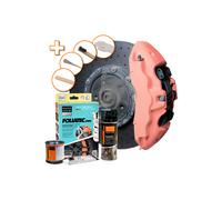 Kit Verniciatura Pinze Freno Alte Temperature Juicy Peach - Foliatec 2222