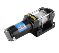 Kit verricello elettrico da recupero 4000 libbre ATV Camion rimorchio Auto DC 12V Controllo 15 metri Cavo in ACCIAIO AD ALTA RESISTENZA