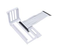 Kit Verticale Lian Li Con Cavo Riser Card PCIE4.0 Per Case A3-mATX Bianco