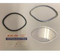 Kit Vetro contachilometri Conta km ghiera cromata e guarnizione Vespa Ventaglio