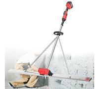 Kit Vibrante massetto calcestruzzo Massetto in Potente calcestruzzo, strumento di finitura per calcestruzzo, righello per livellamento di superfici in alimentato a batteria, massetto el