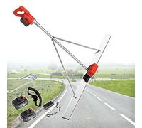 Kit vibrante per massetto in calcestruzzo, strumento elettrico di finitura con manico in gomma, facile da installare e utilizzare per la costruzione di strade e decorazione di interni