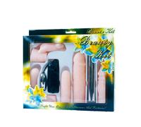 Kit Vibratore dildo sex toy set pene vibrante anale egg vaginale GUAINE E BUTT