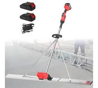 Kit vibratorio vibrato in cemento Vibratore per calcestruzzo, livellatore per superfici in calcestruzzo, righello vibrante, livellatore elettrico ricaricabile per superfici in calcestruzzo,